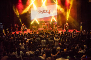 La Doble A en festival Rock X La Vida Medellín en Colombia